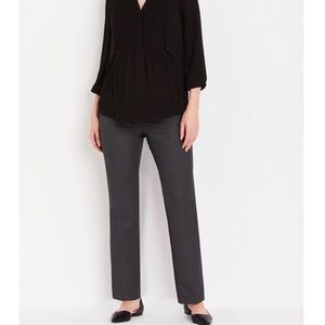 NWT Motherhood Maternity Gray Trousers size small